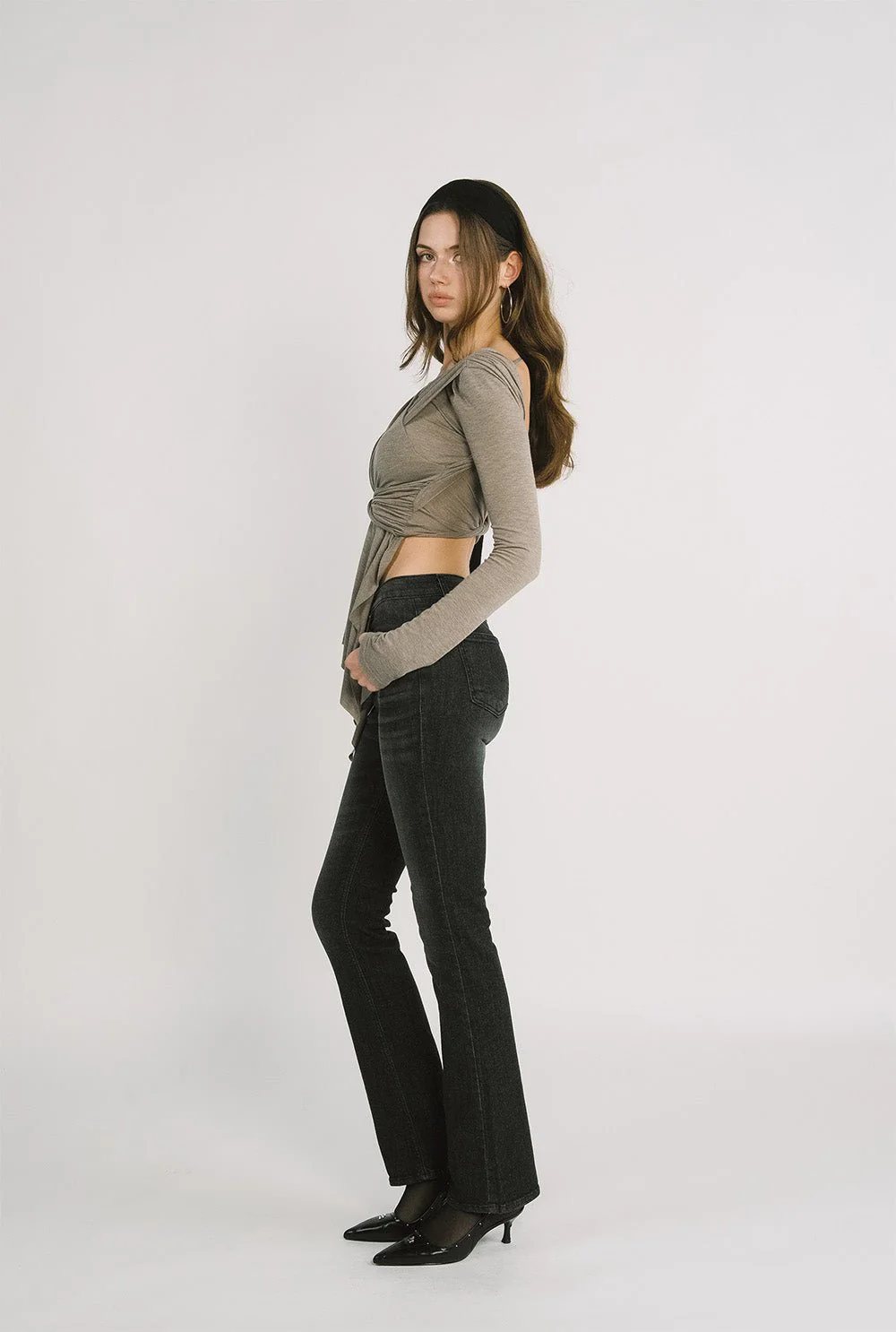 5501 Bootcut black jeans - Image 7