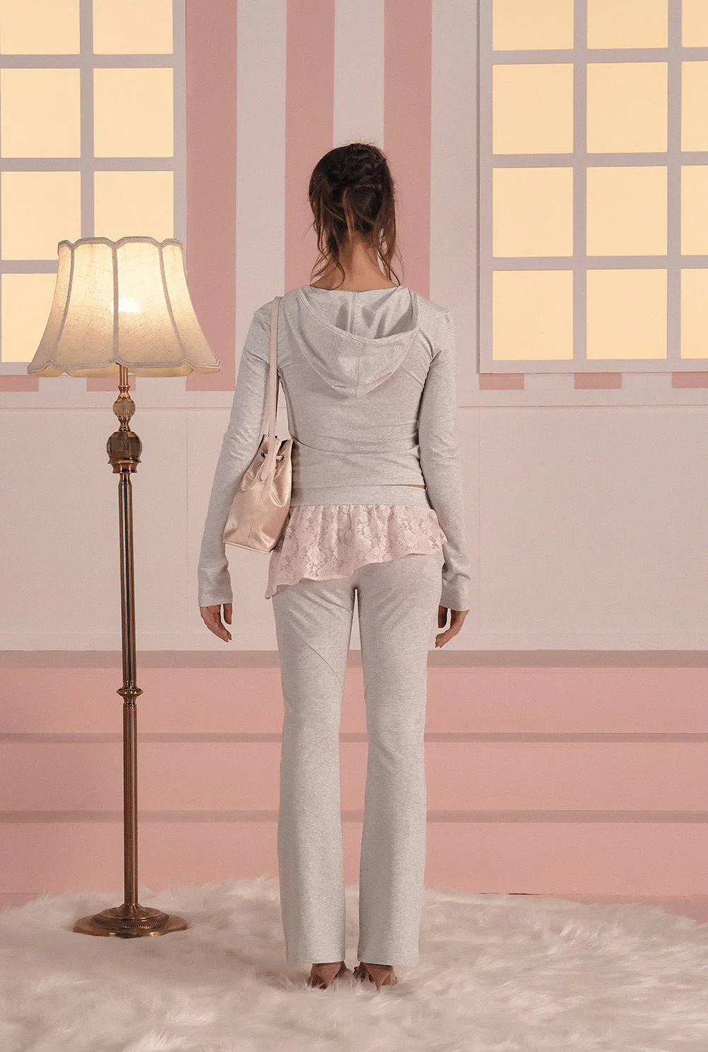 [size S 1st pre-order] Blossom bootcut pants - Image 3