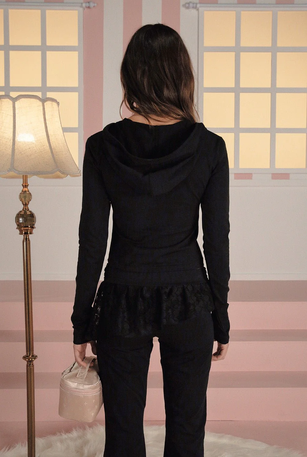 [1st pre-order] Blossom wrap hoodie - Image 8