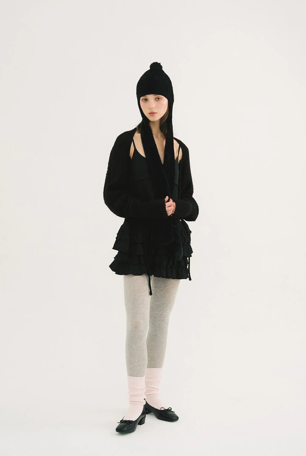 Creamy knit bolero - Image 5