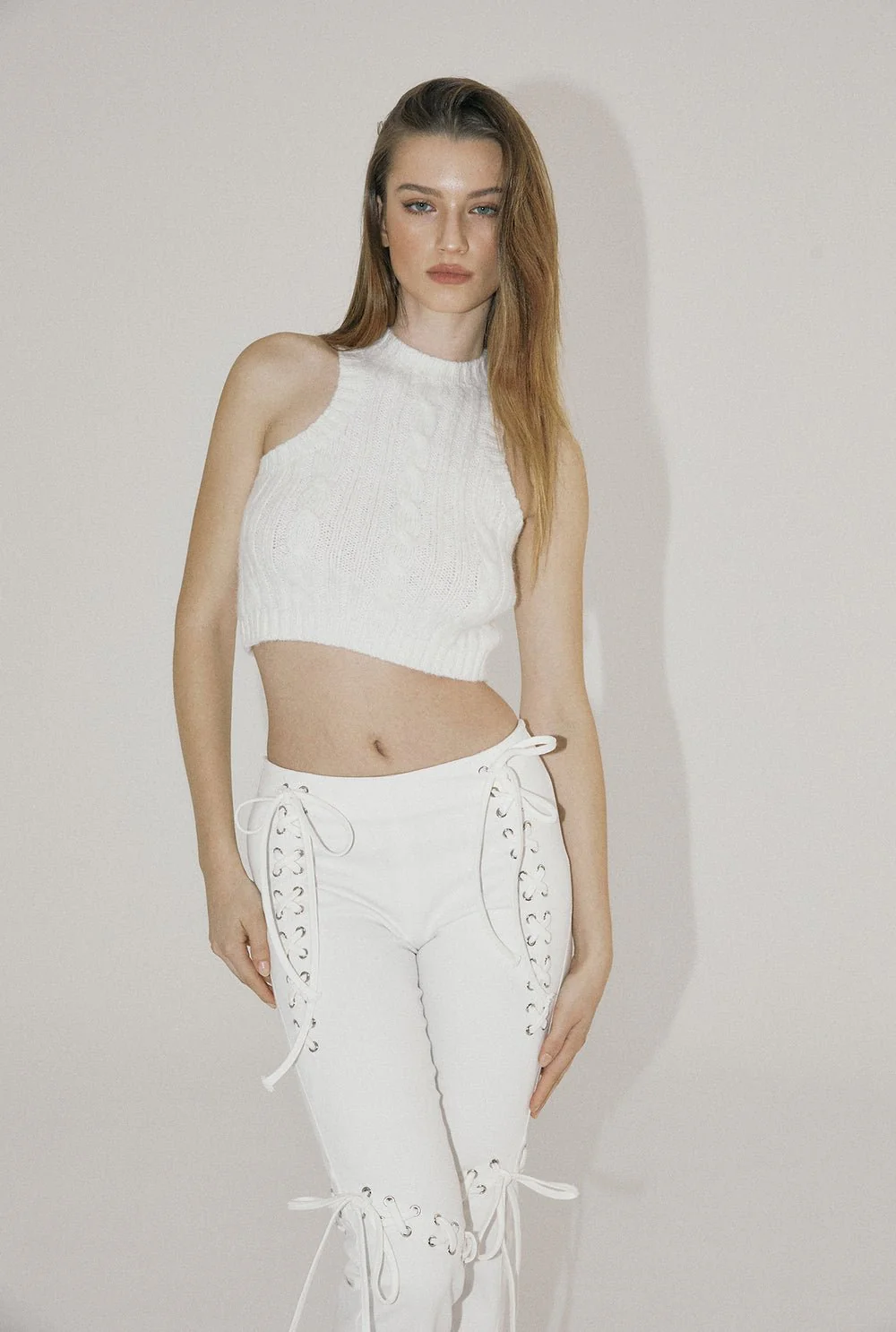Lace up pants - Image 2