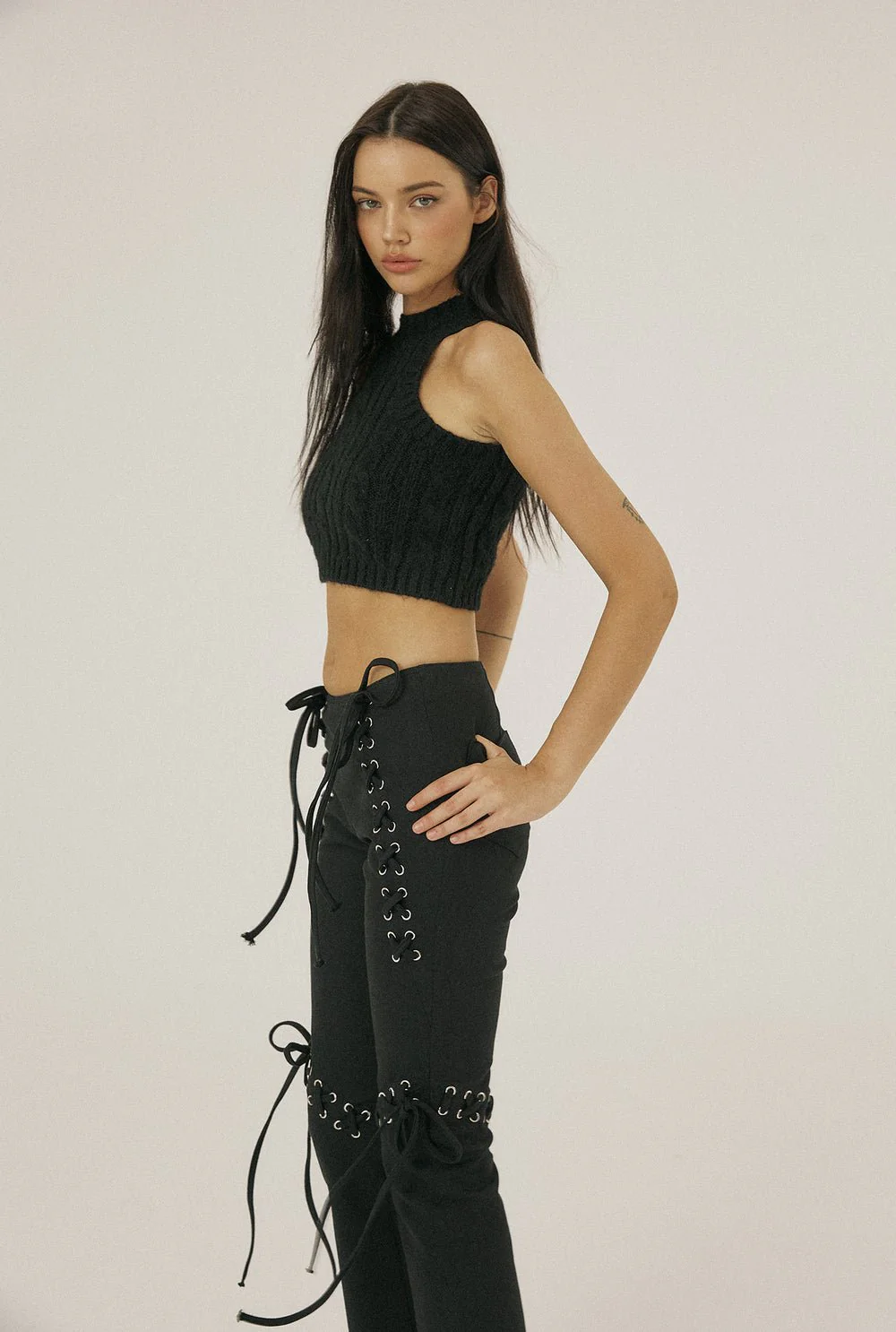 Lace up pants - Image 7