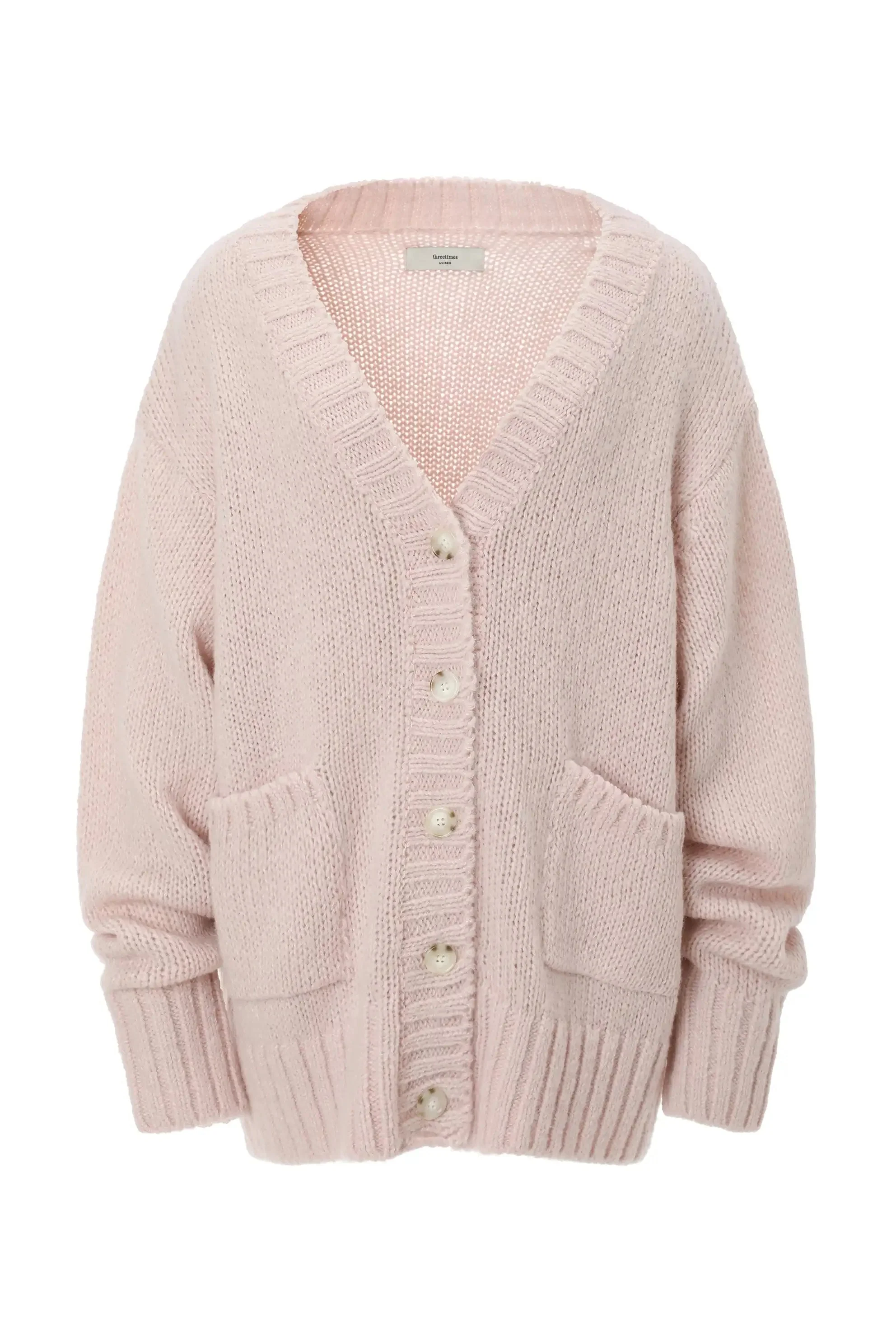 Loose peanut cardigan