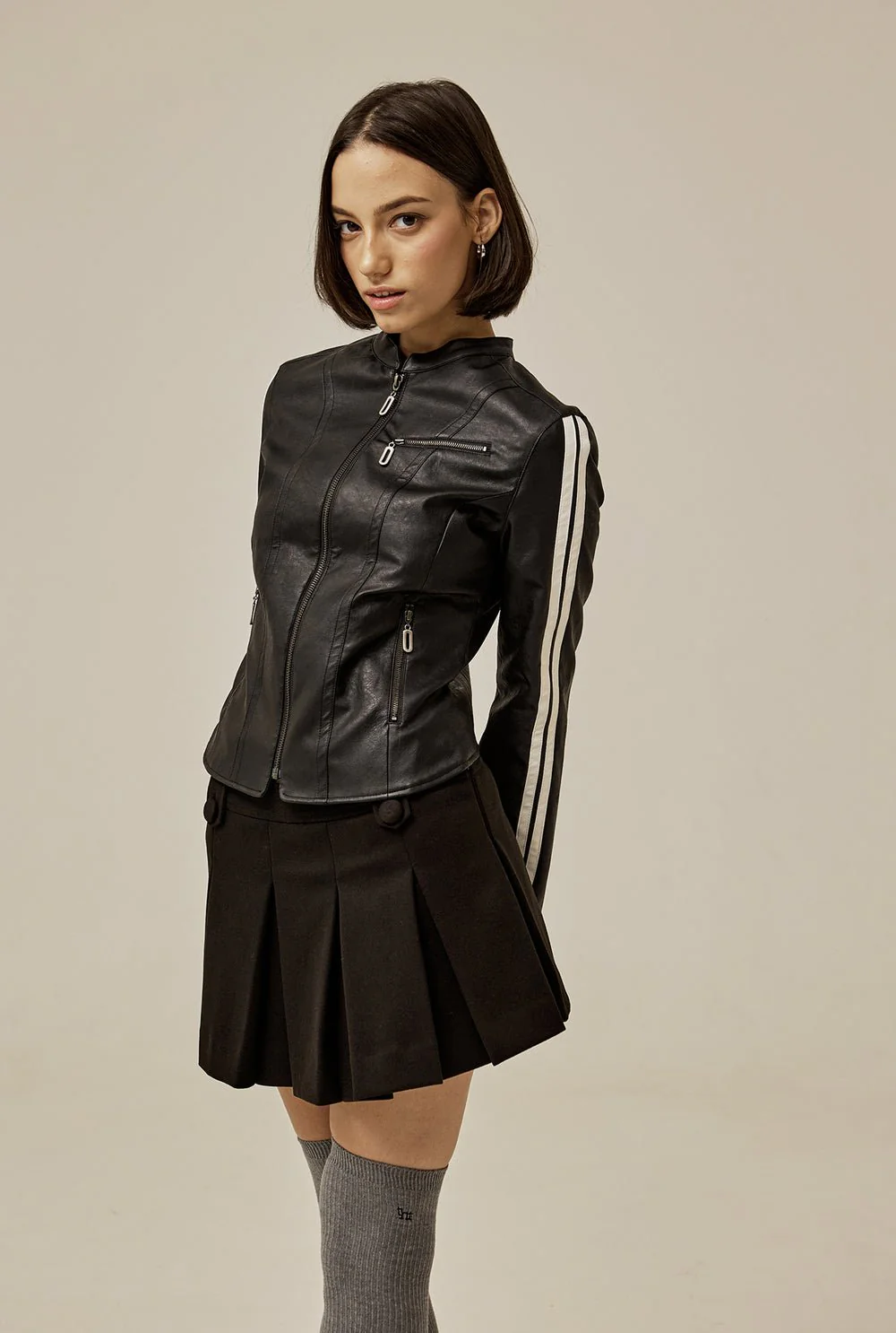 Racer leather jacket - Image 5