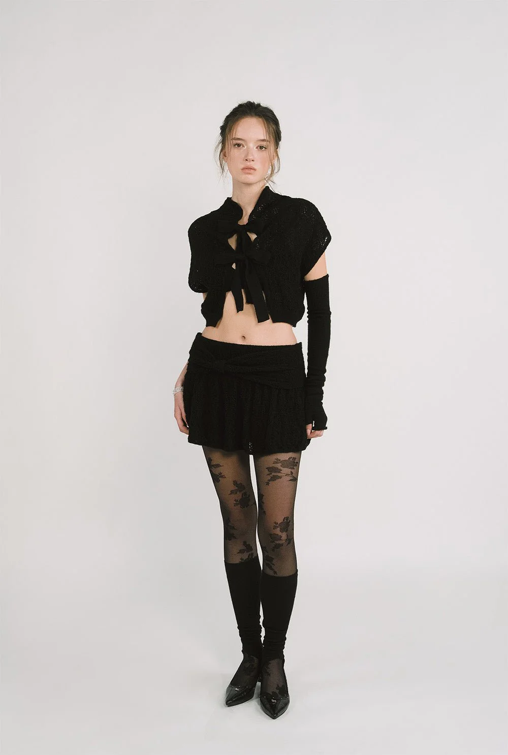 Ribbon cape cardigan - Image 4