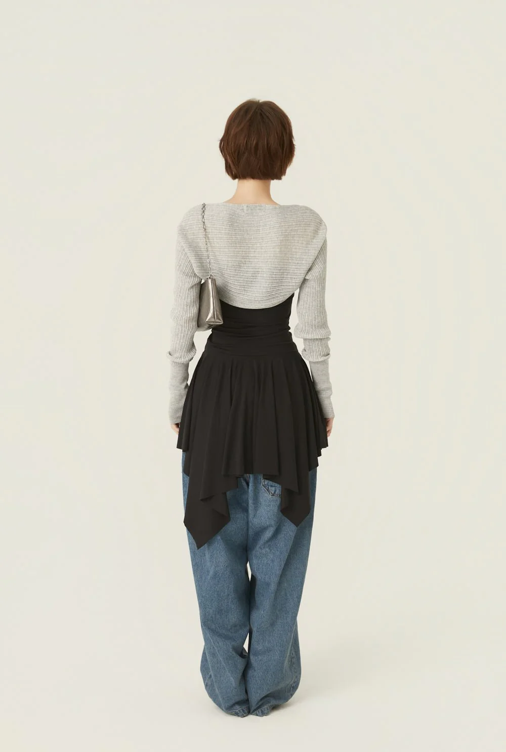 Stretch lace up dress - Image 5