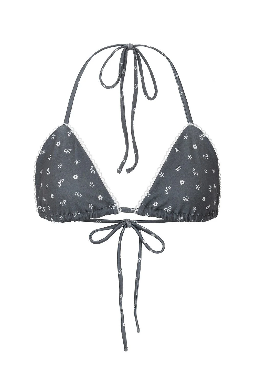 Yogurt triangle bikini